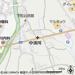 長崎県南島原市有家町中須川354-1周辺の地図