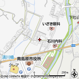 長崎県南島原市西有家町里坊107周辺の地図