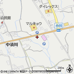 長崎県南島原市有家町中須川280周辺の地図