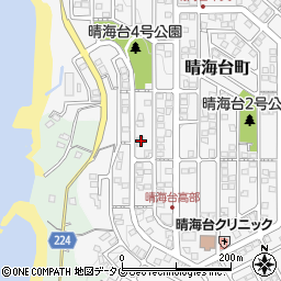 長崎県長崎市晴海台町76-11周辺の地図