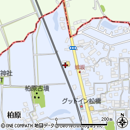 熊本県宇城市不知火町柏原520周辺の地図