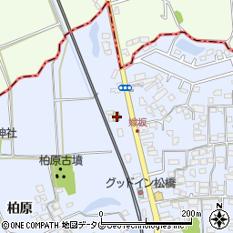 熊本県宇城市不知火町柏原520-1周辺の地図