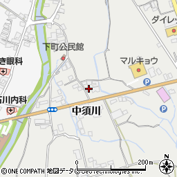 長崎県南島原市有家町中須川355周辺の地図