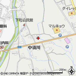 長崎県南島原市有家町中須川358周辺の地図