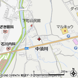 長崎県南島原市有家町中須川373-2周辺の地図