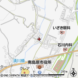 長崎県南島原市西有家町里坊1106周辺の地図