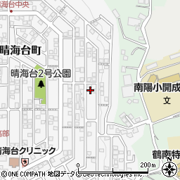 長崎県長崎市晴海台町16-14周辺の地図