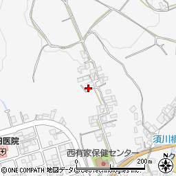 長崎県南島原市西有家町里坊1697周辺の地図