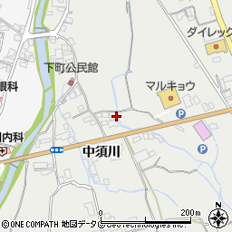 長崎県南島原市有家町中須川360周辺の地図