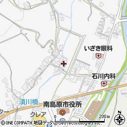 長崎県南島原市西有家町里坊1105周辺の地図
