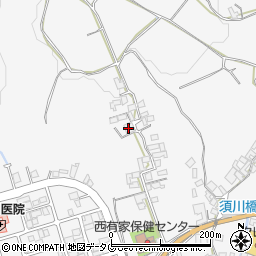 長崎県南島原市西有家町里坊1696周辺の地図