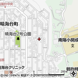 長崎県長崎市晴海台町16-15周辺の地図