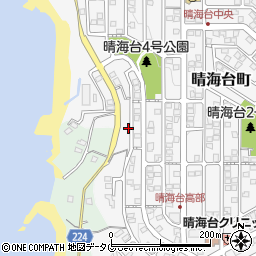 長崎県長崎市晴海台町94周辺の地図