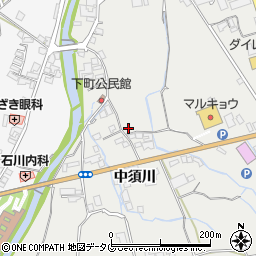 長崎県南島原市有家町中須川362周辺の地図