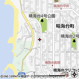 長崎県長崎市晴海台町93周辺の地図