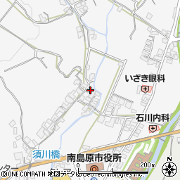 長崎県南島原市西有家町里坊1108周辺の地図