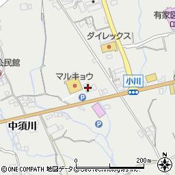 長崎県南島原市有家町中須川220周辺の地図