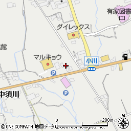 長崎県南島原市有家町中須川225周辺の地図