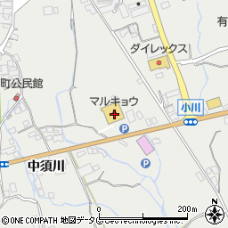 長崎県南島原市有家町中須川267周辺の地図