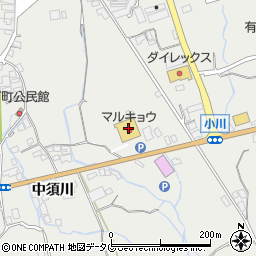 長崎県南島原市有家町中須川283周辺の地図