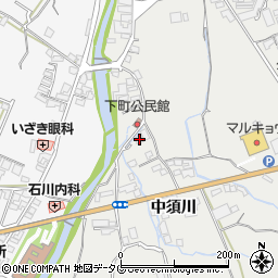 長崎県南島原市有家町中須川367周辺の地図