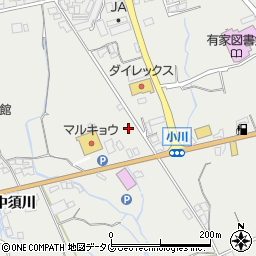 長崎県南島原市有家町中須川227周辺の地図