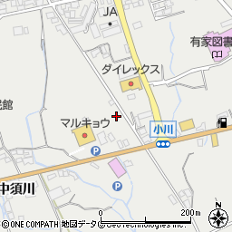 長崎県南島原市有家町中須川227-3周辺の地図