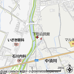 長崎県南島原市有家町中須川398周辺の地図