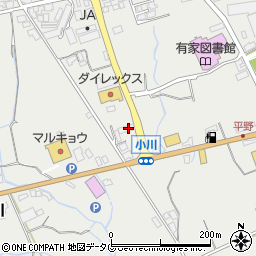 長崎県南島原市有家町中須川202周辺の地図