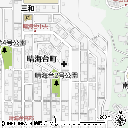 長崎県長崎市晴海台町46-12周辺の地図