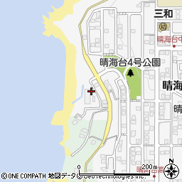 長崎県長崎市晴海台町97周辺の地図