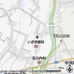 長崎県南島原市西有家町里坊123周辺の地図