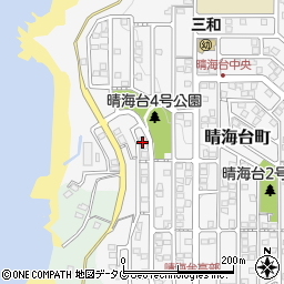 長崎県長崎市晴海台町95周辺の地図