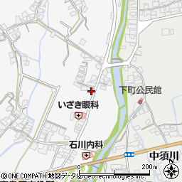 長崎県南島原市西有家町里坊124周辺の地図