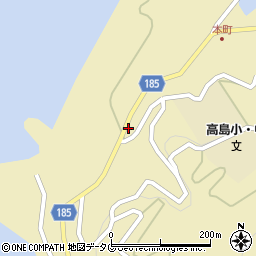 長崎県長崎市高島町本町303周辺の地図
