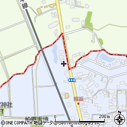 株式会社オーリック松橋店周辺の地図