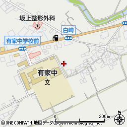 長崎県南島原市有家町蒲河4周辺の地図
