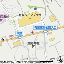 長崎県南島原市有家町山川140周辺の地図