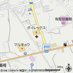 長崎県南島原市有家町中須川198周辺の地図