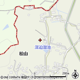 熊本県宇城市松橋町松山3503周辺の地図