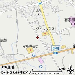 長崎県南島原市有家町中須川230周辺の地図