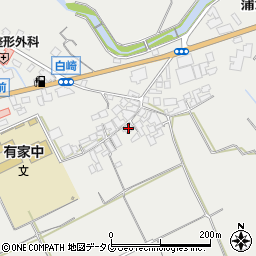 長崎県南島原市有家町蒲河35周辺の地図