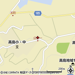 長崎県長崎市高島町本町1899-1周辺の地図