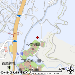 長崎県長崎市平山町1249周辺の地図