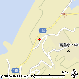長崎県長崎市高島町664周辺の地図