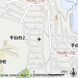 平山台第5公園周辺の地図