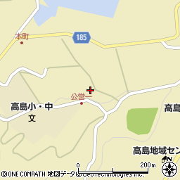 長崎県長崎市高島町本町1882周辺の地図