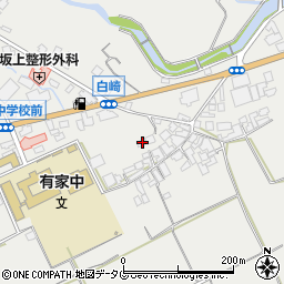 長崎県南島原市有家町蒲河16周辺の地図