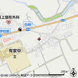 長崎県南島原市有家町蒲河25周辺の地図