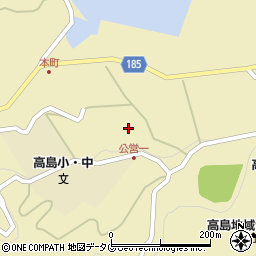 長崎県長崎市高島町1204周辺の地図